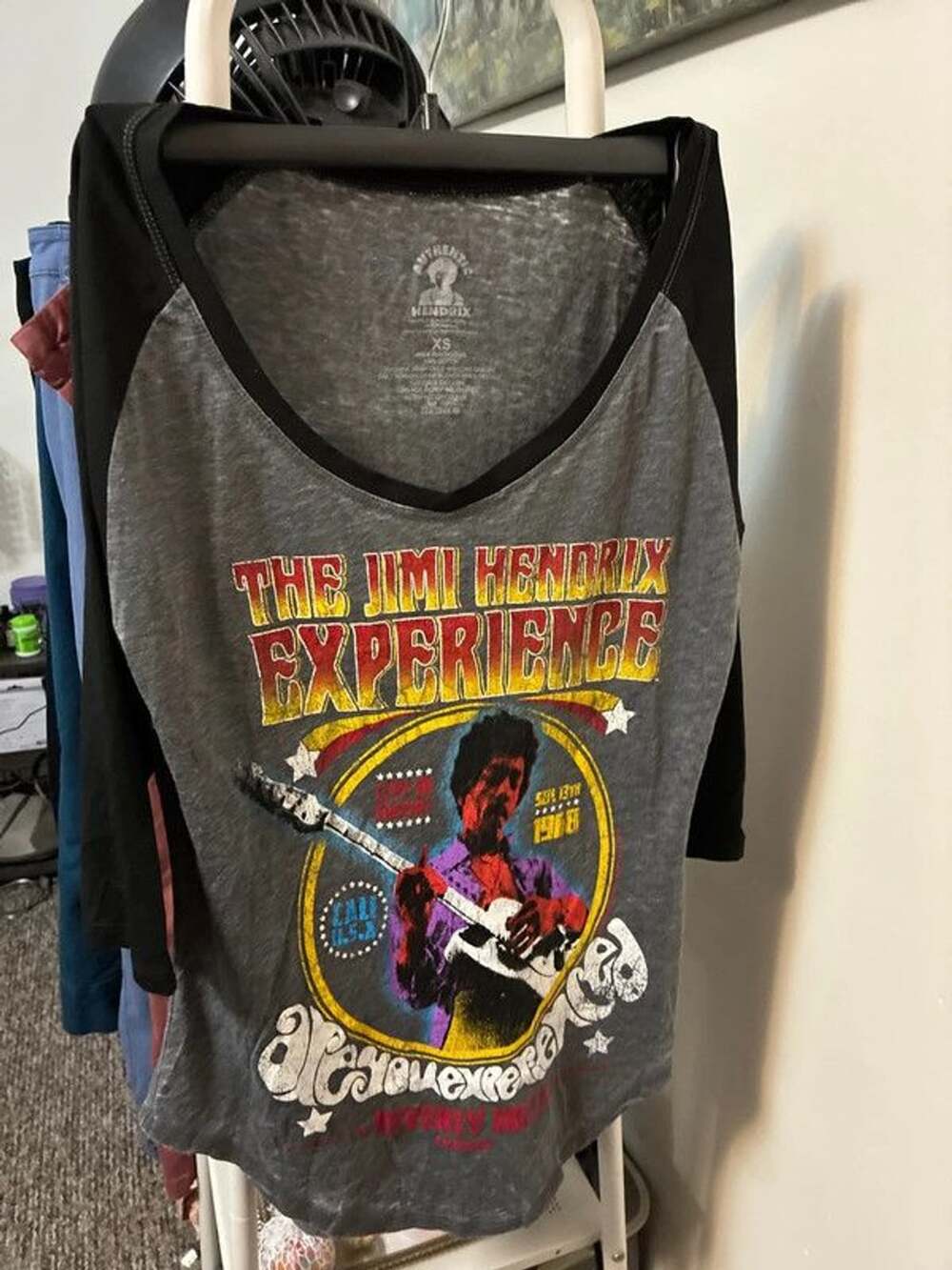 New wo tags women’s xs jimmy hendrix retro style tshirt